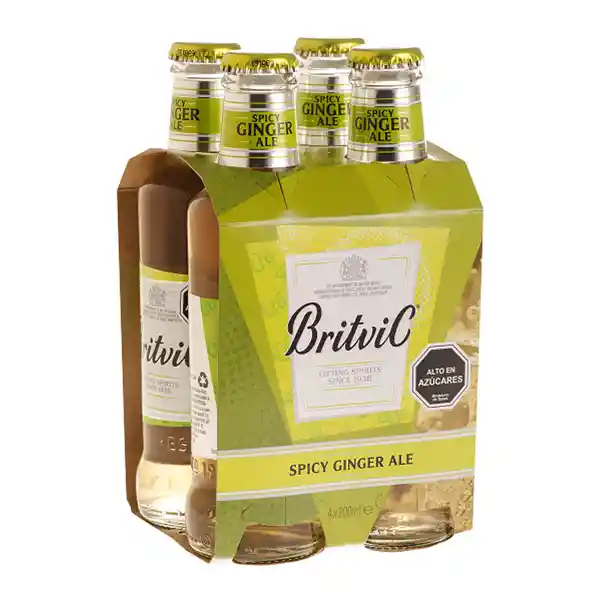 Britvic Pack Bebida Tónica Ginger Ale