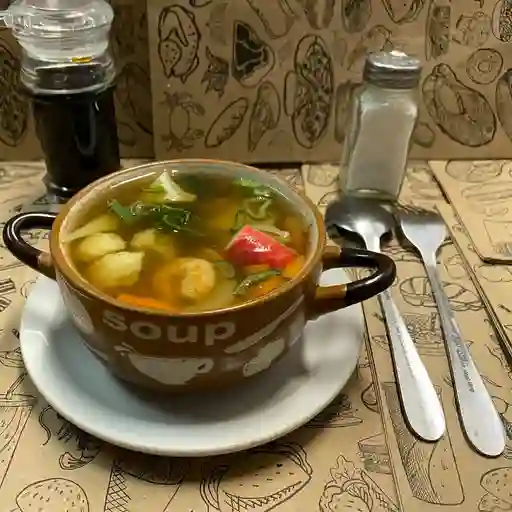 Sopa de marisco