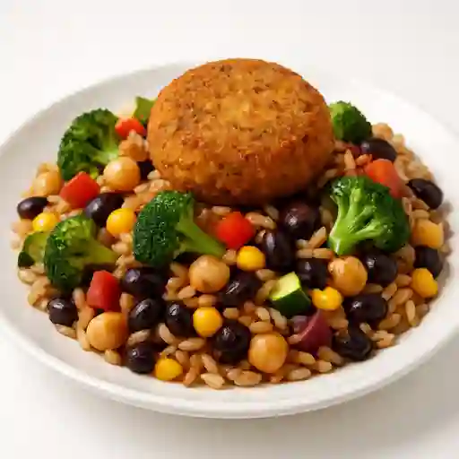 Salteado De Arroz Vegano