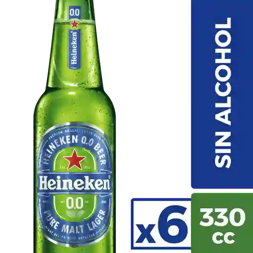 Heineken Cerveza Lager 6 x 330 cc