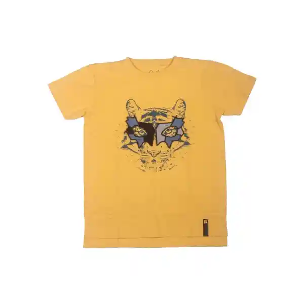 Polera Niño Amarillo Pillin 3 a