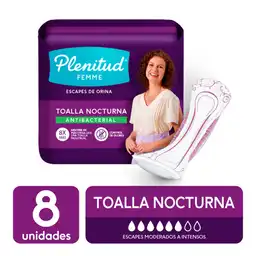 Plenitud Toallas Femeninas Nocturna