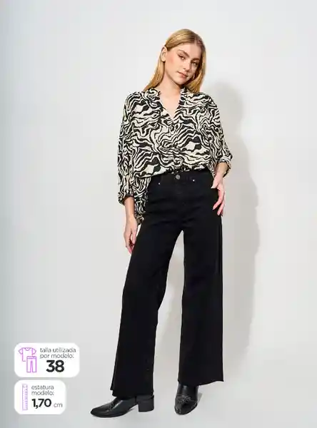 Jeans Mujer Barbados Recto Talla 36