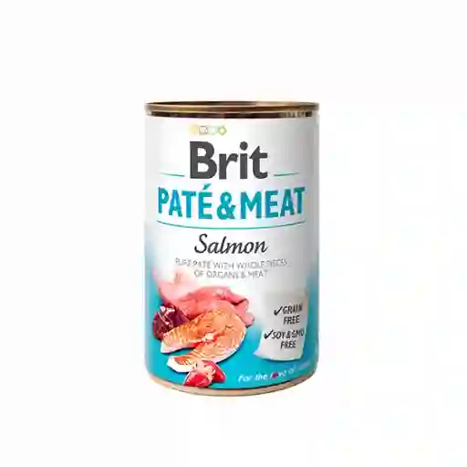 Brit Care Alimento Húmedo Paté & Meat Salmón