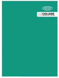 Artel Cuaderno 80 Hojas College Matemáticas 7 mm.