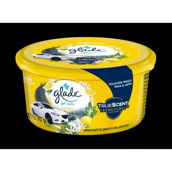 Aromatizante Glade Mini Gel Auto Citrus 70gr