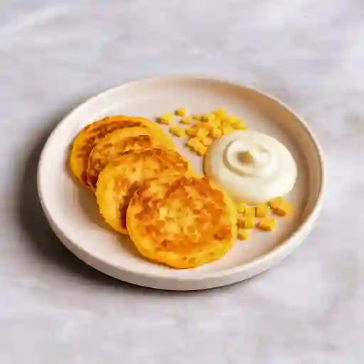 Arepitas Con Nata Y Queso Frito 4 Unds