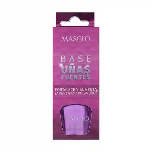 Masglo Esmalte Uñas Base Uñas Fuerte