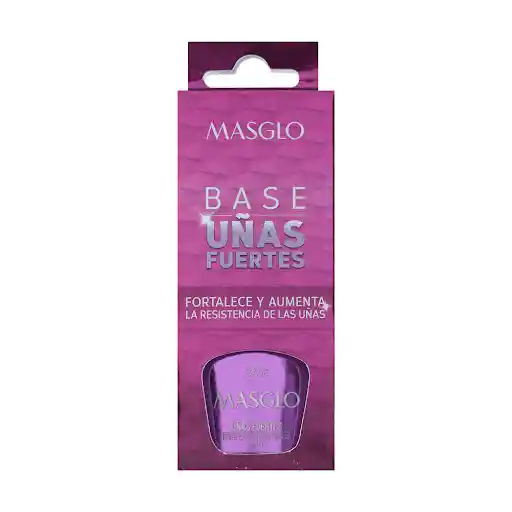 Masglo Esmalte Uñas Base Uñas Fuerte