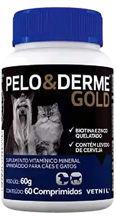 Pelo & Derme Suplemento Alimenticio Gold