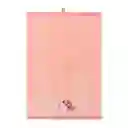 Toalla Algodón Infantil Rosado 30 x 45 cm
