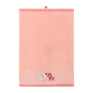 Toalla Algodón Infantil Rosado 30 x 45 cm
