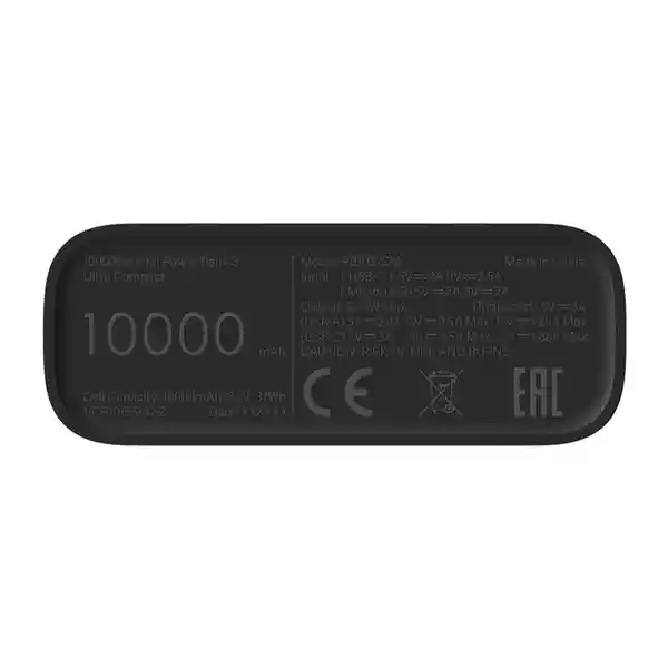 Power Bank 10000 mAh mi 3 Ultra Compact Xiaomi