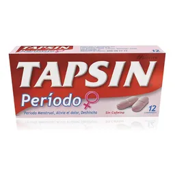Tapsin Periodo Analgésico (500 mg/25 mg/15 mg) Comprimidos sin Cafeína