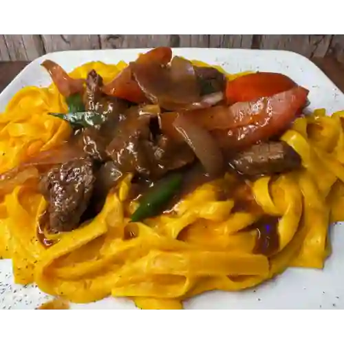 Fetuccini huancaína cremoso (elección)