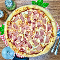 Pizza Jamón Familiar (38cm)