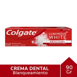 Colgate Crema Dental Luminous Brilliant