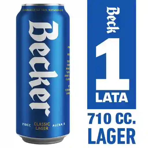 Becker Cerveza Classic Lager