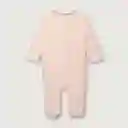 Pijama Osito Esencial de Niña Rosado Talla 9M Opaline