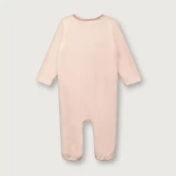 Pijama Osito Esencial de Niña Rosado Talla 9M Opaline