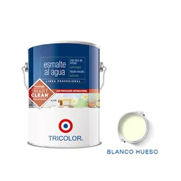 Tricolor Esmalte al Agua Profesional Blanco Ivory 3.78 L