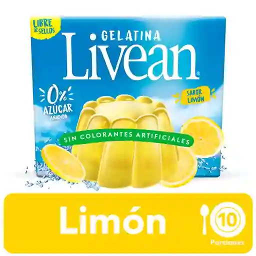 Livean Gelatina Limon