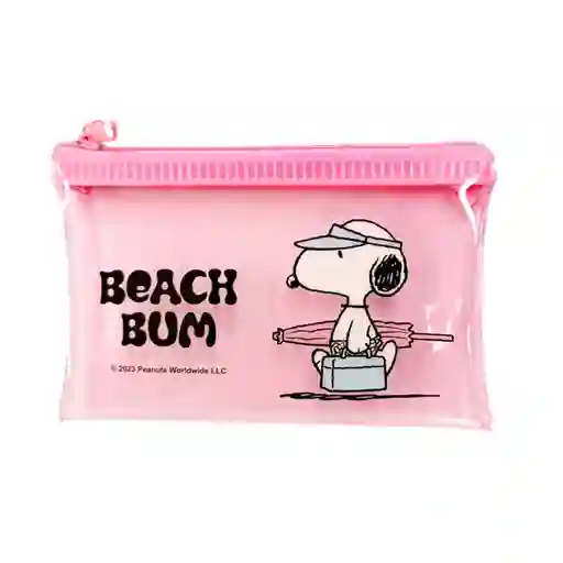 Lapicera Snoopy Rosa Miniso