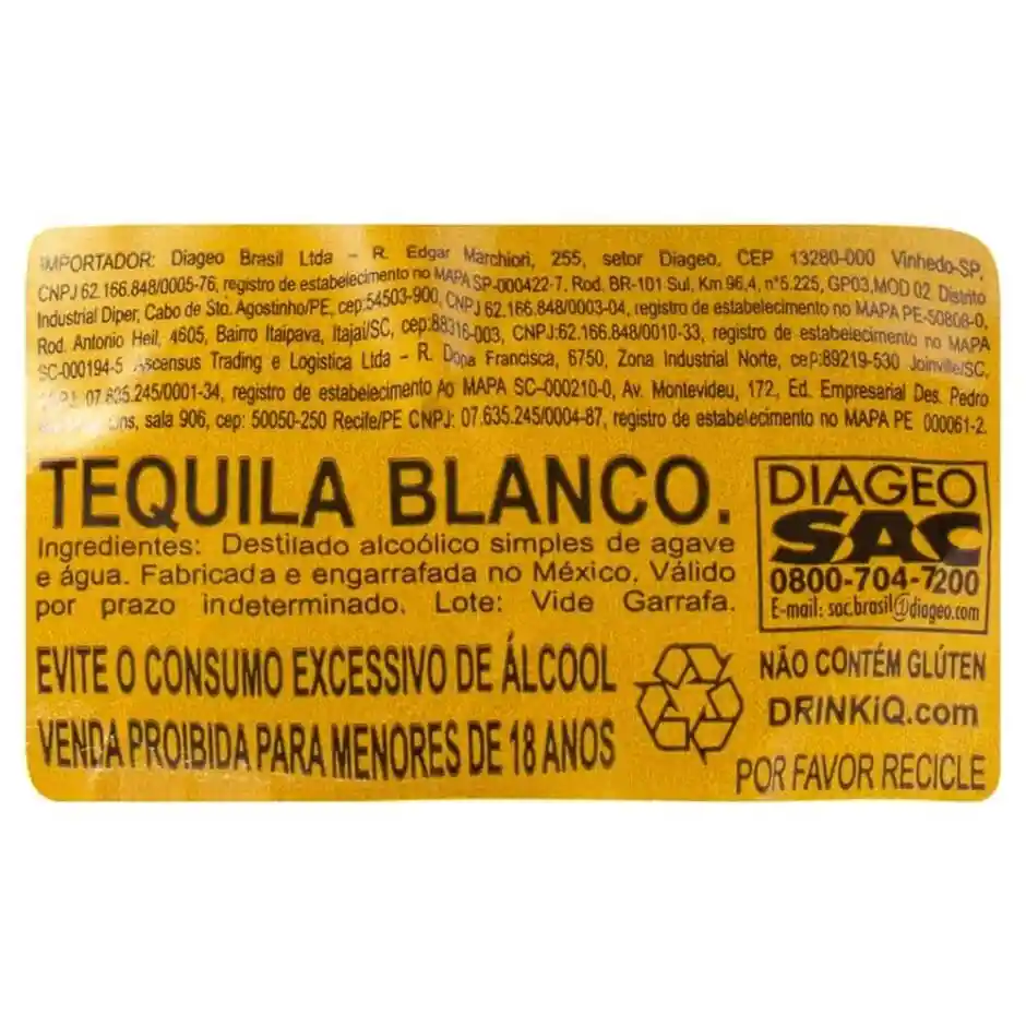 Tequila Don Julio Blanco 750ml