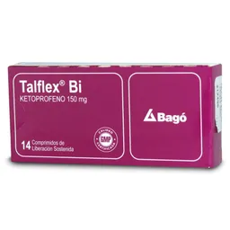Talflex Bi Taiflex Ketoprofeno 150 Mg X 14 Unidades