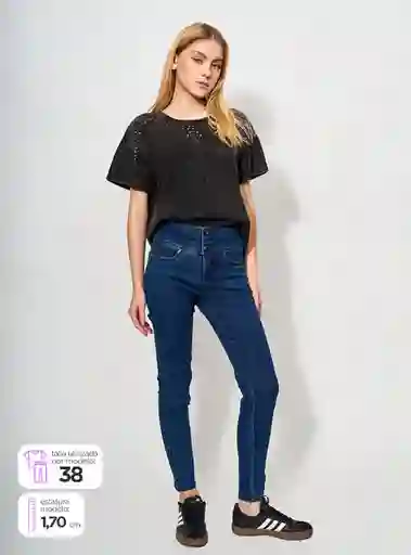 Jeans Mujer Barbados Curve Talla 38