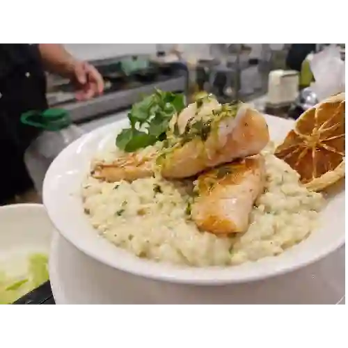 Risotto Salmón