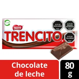 Trencito Chocolate en Barra con Leche