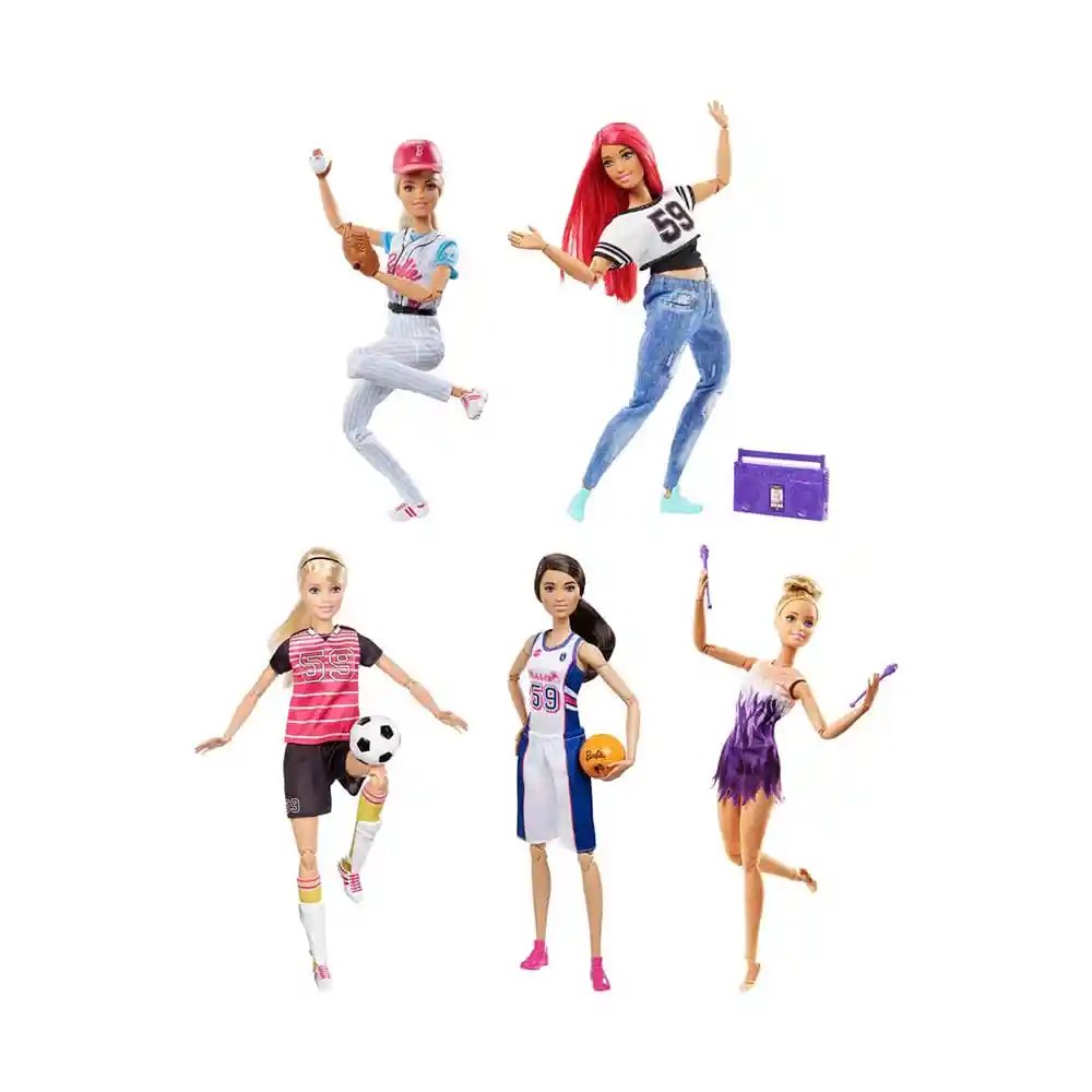 Barbie Movimientos Deportivos