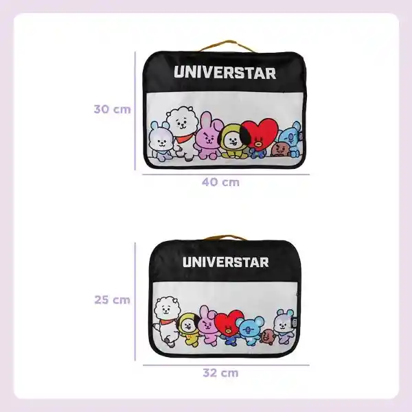 Bt21 Set Bolsa de Viaje Miniso