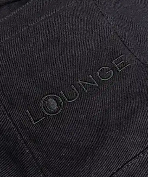 Lounge Cartera Paradiso Logo Negro