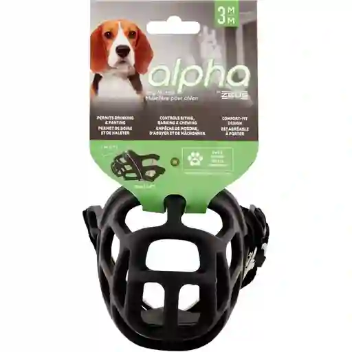 Zeus Bozal Alpha de Goma M