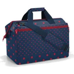 Bolso de Viaje Allrounder Pocket Mixed Dots Rojo Reisenthel