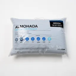 Almohada Con Sensación Fresca Azul 50 x 70 cm