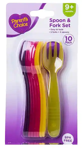 Parent's Choices Cucharas + Tenedores