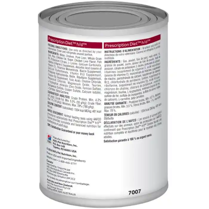 Hills Alimento Para Perro Húmedo H/D Heart Care