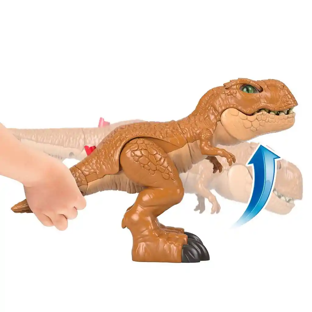 Imaginext Muñeco Jurassic World T-Rex Acción de Combate