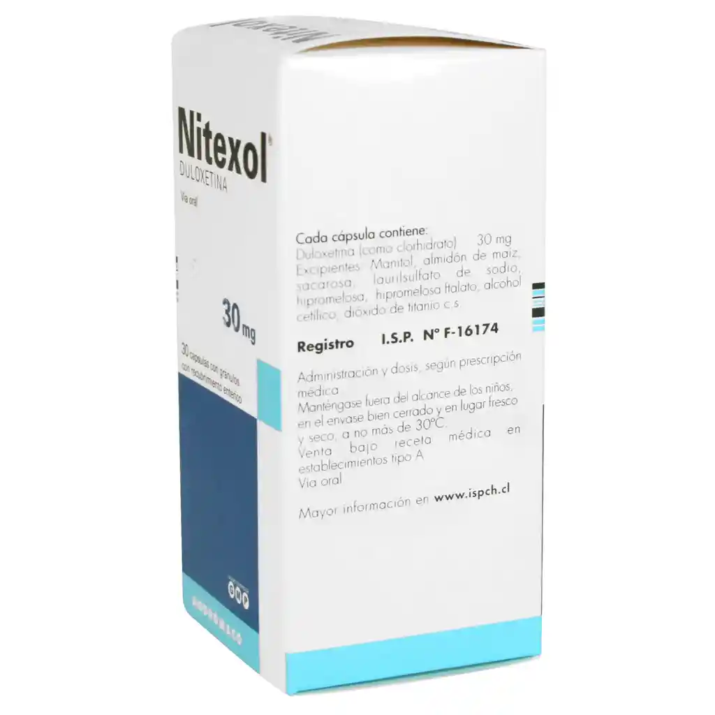 Duloxetina Nitexol 30 Mg