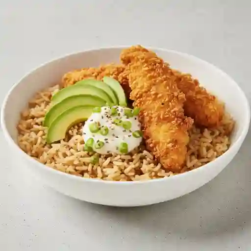 Gohan de pollo crispy