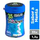 Trident Goma de Mascar Sabor a Menta sin Azúcar