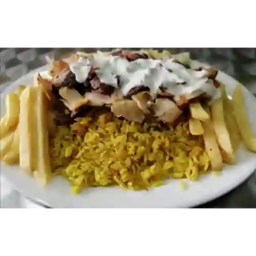 Shawarma Al Plato Pollo