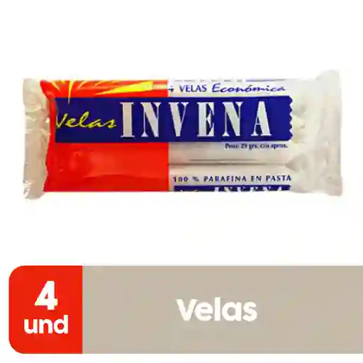 Invena Vela Transparente