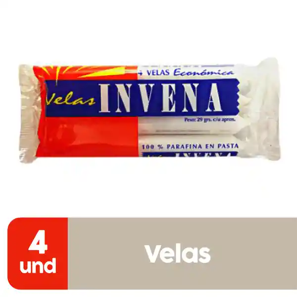 Invena Vela Transparente