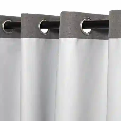 Set Cortina Blackout Con Ojetillo 140 x 240 cm Casaideas