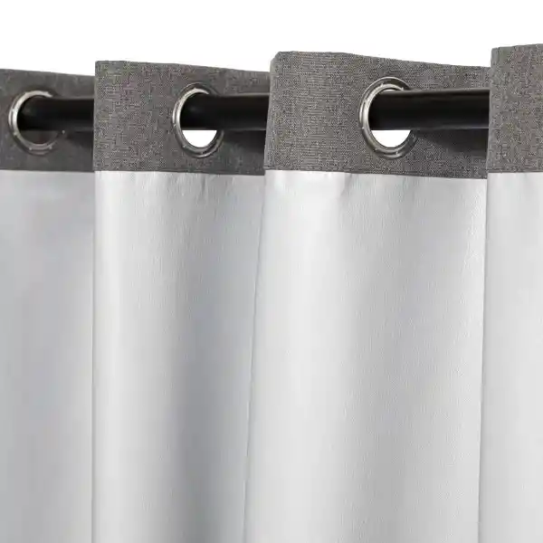 Set Cortina Blackout Con Ojetillo 140 x 240 cm Casaideas