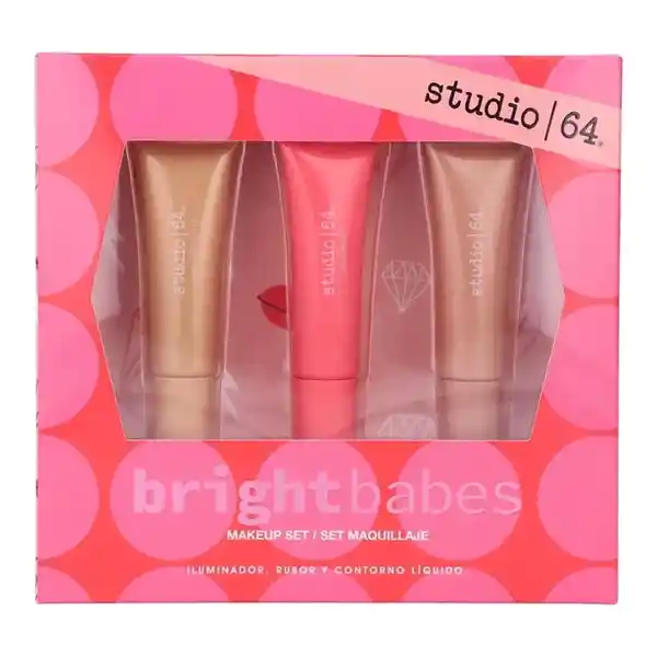 Studio 64 Set Maquillaje Bright Babes